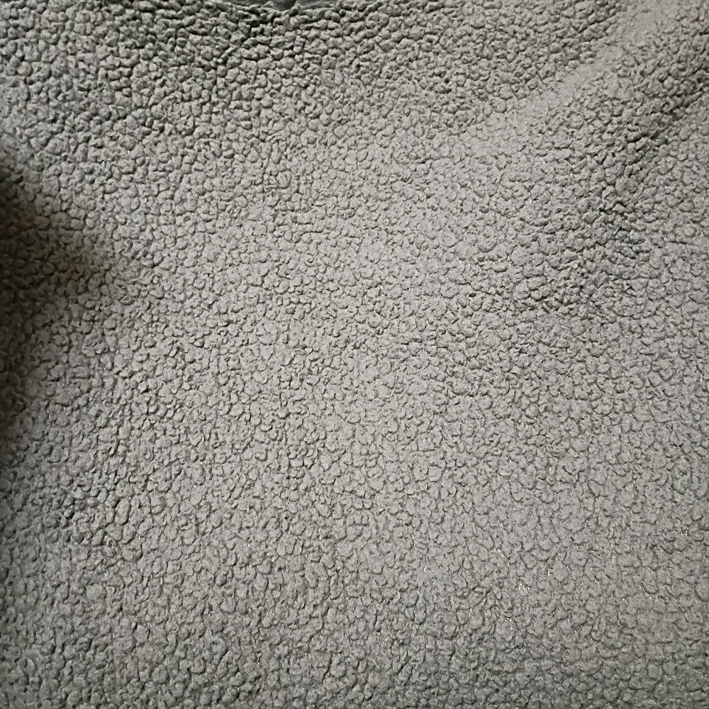 Woolrich Gray Sherpa Fleece Fabric